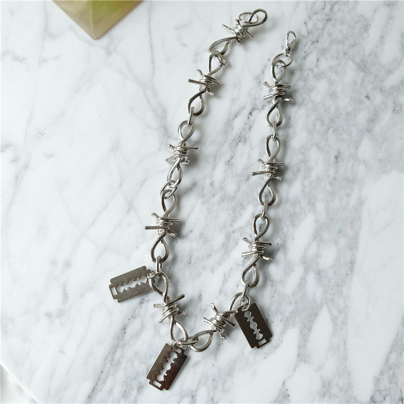 Thorn RazorBlade Necklace