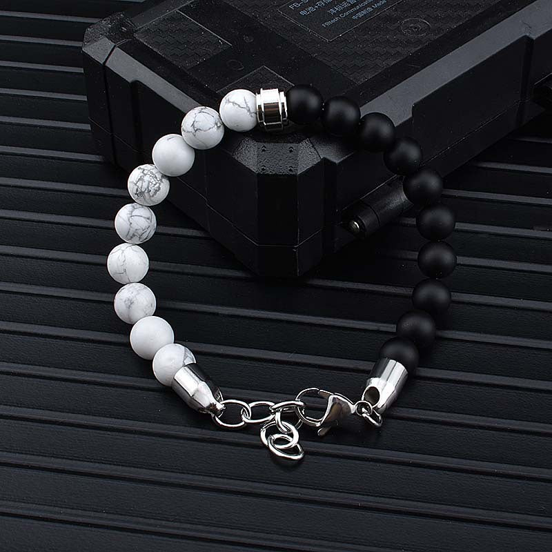 Tiger Stone Bead Bracelet