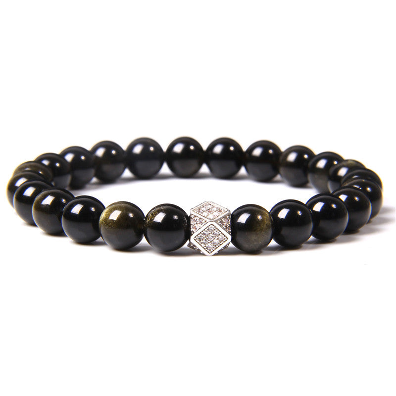 Golden Obsidian Bracelet