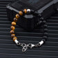 Tiger Stone Bead Bracelet