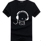Summer new style, short sleeved T-shirt, men's loose casual fat man, big size young short sleeved T-shirt.
