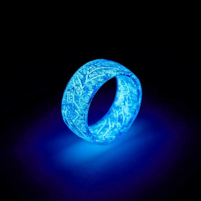 Glow in the Dark Crackle Ring