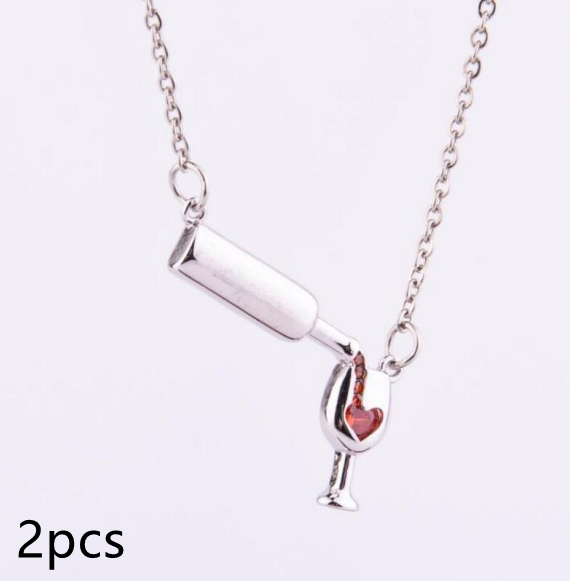 Pour Dat Wine Up! Necklace