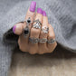 Vintage Knuckle Rings Set