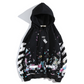 Arrow starry hooded sweater