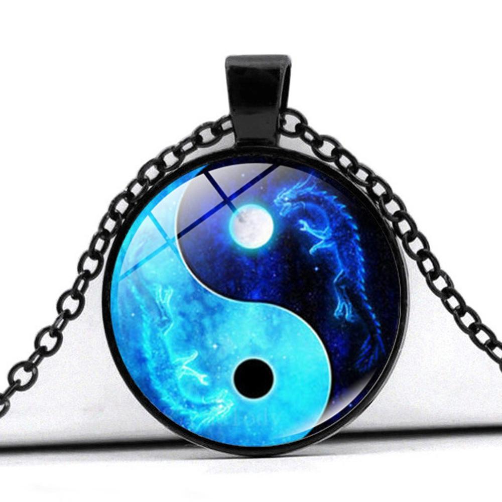 Ying Yang Gem Necklace