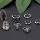 Vintage Knuckle Rings Set