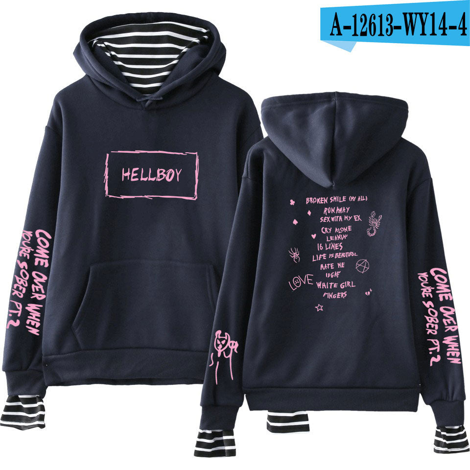 Fake two-piece sweater