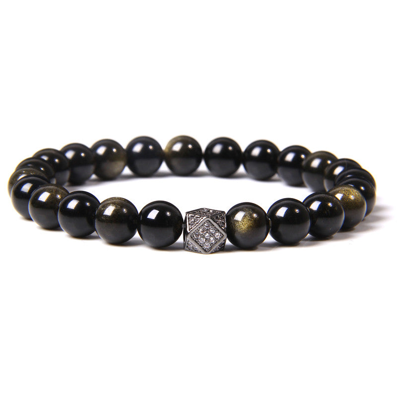 Golden Obsidian Bracelet