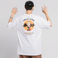 All-match cotton half sleeve printed top