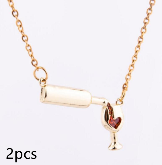 Pour Dat Wine Up! Necklace