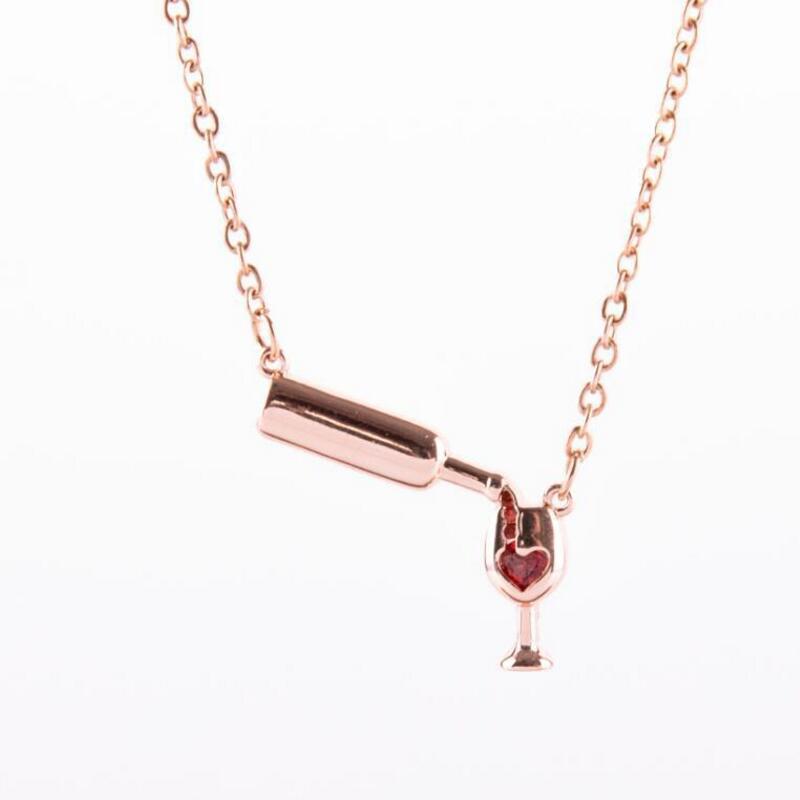 Pour Dat Wine Up! Necklace