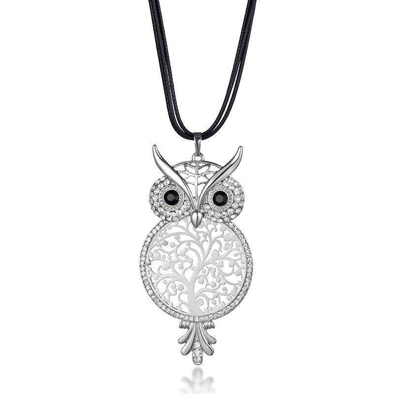 Tree of Life Owl Necklace