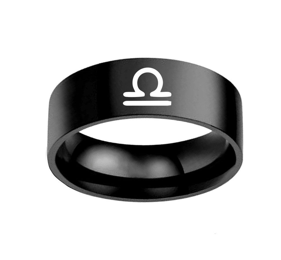 Twelve Constellation Rings