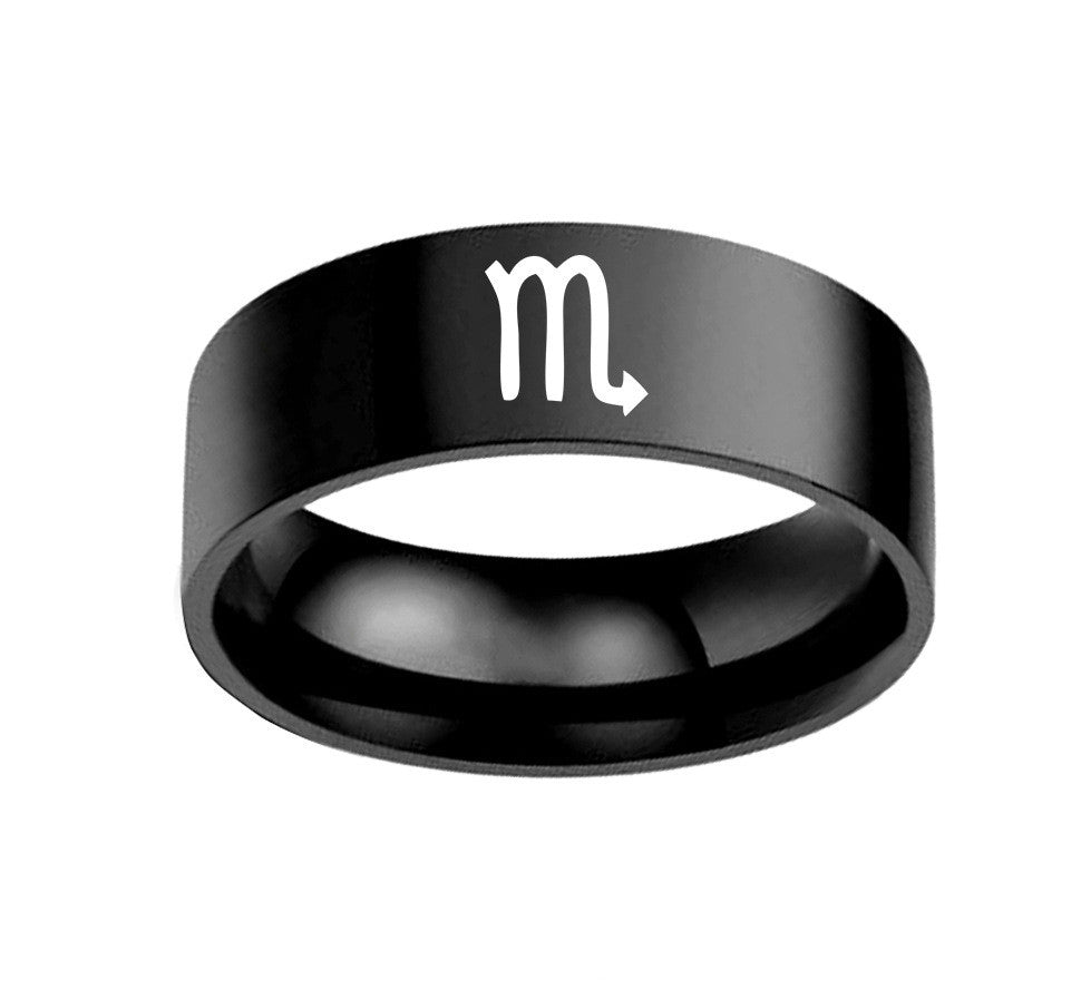 Twelve Constellation Rings