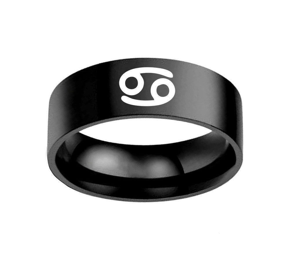 Twelve Constellation Rings