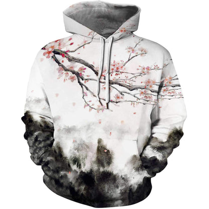 Mountainside Cherry Blossom Hoodie