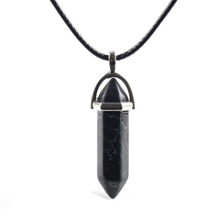 Crystal Hexagonal Necklace
