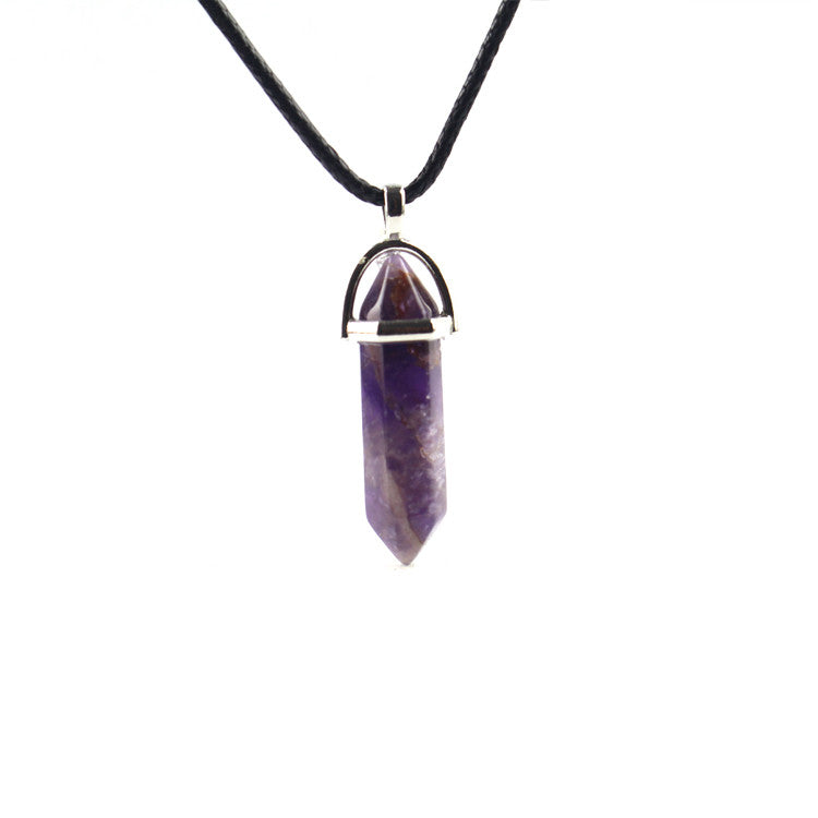 Crystal Hexagonal Necklace