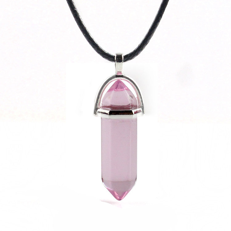 Crystal Hexagonal Necklace