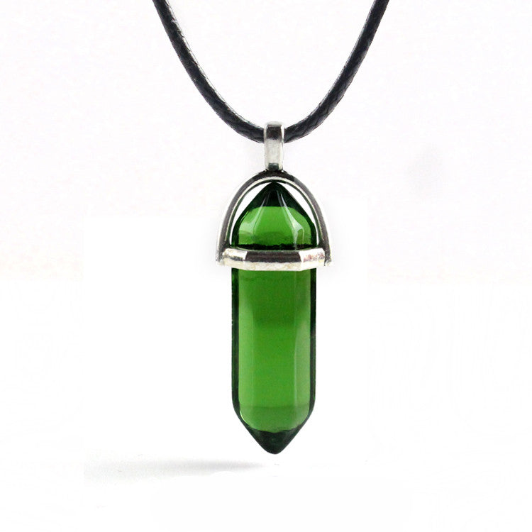 Crystal Hexagonal Necklace