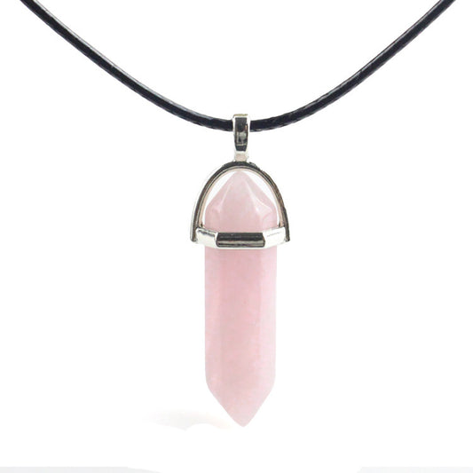 Crystal Hexagonal Necklace