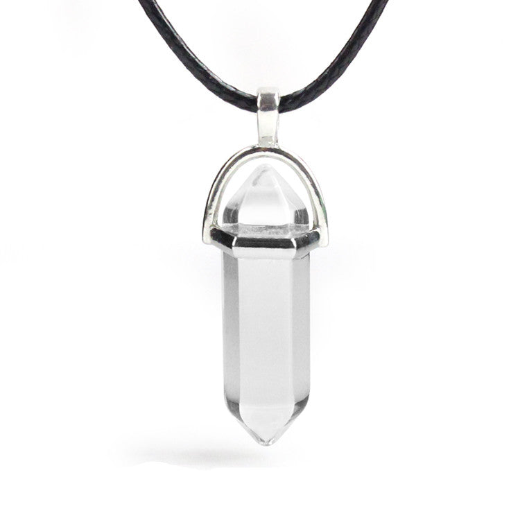 Crystal Hexagonal Necklace