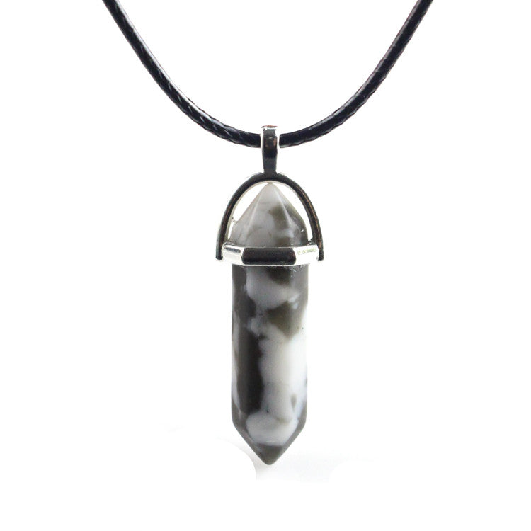 Crystal Hexagonal Necklace