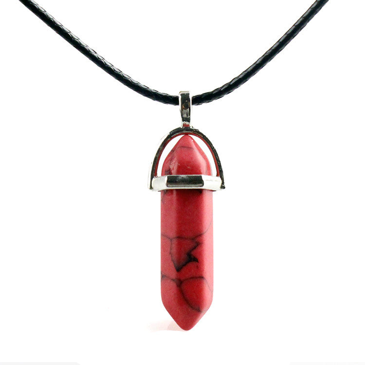 Crystal Hexagonal Necklace