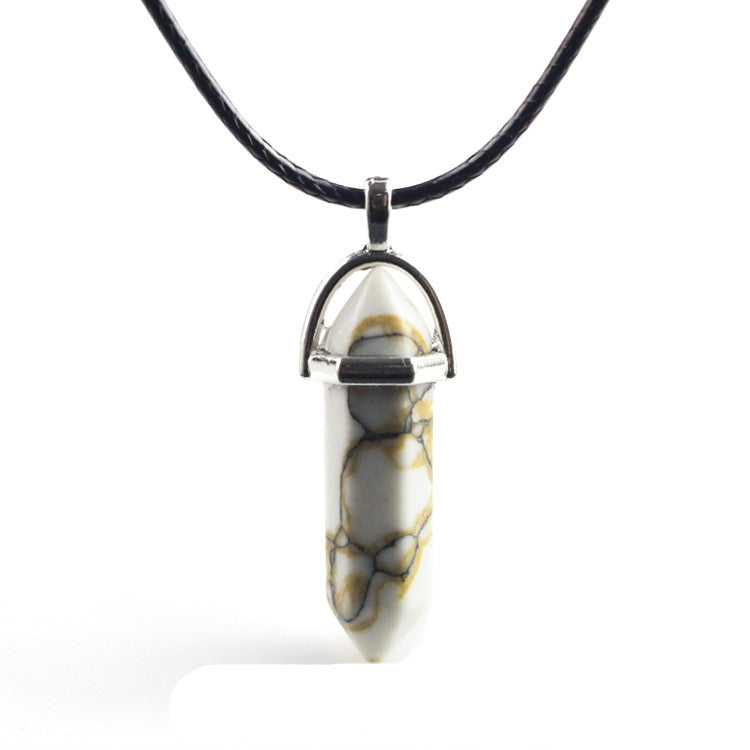 Crystal Hexagonal Necklace