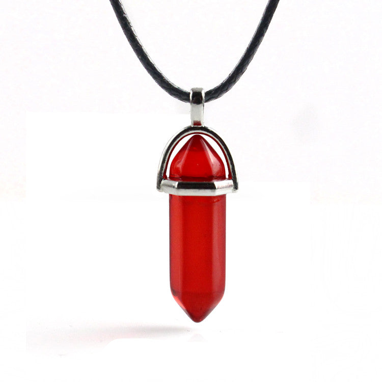 Crystal Hexagonal Necklace