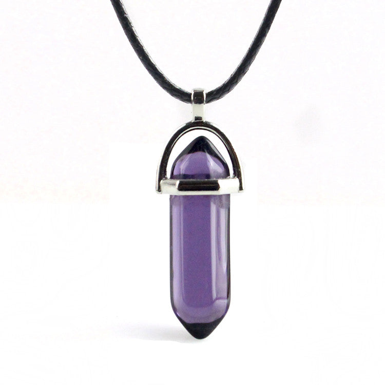 Crystal Hexagonal Necklace