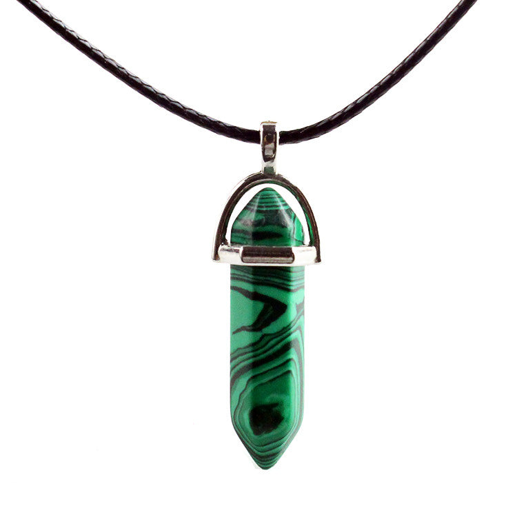 Crystal Hexagonal Necklace