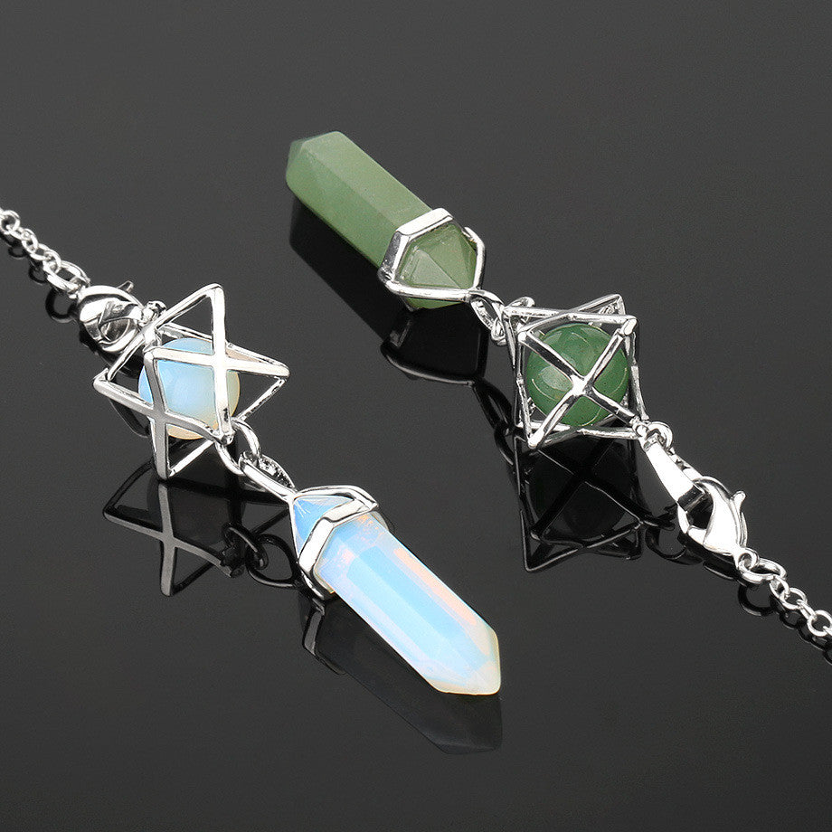 Six-pointed Prism Pendant