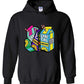 Lyrical Lemonade Lemon Print Europe And The United States Plus Velvet Hooded Sweater Men And Women Hoodies