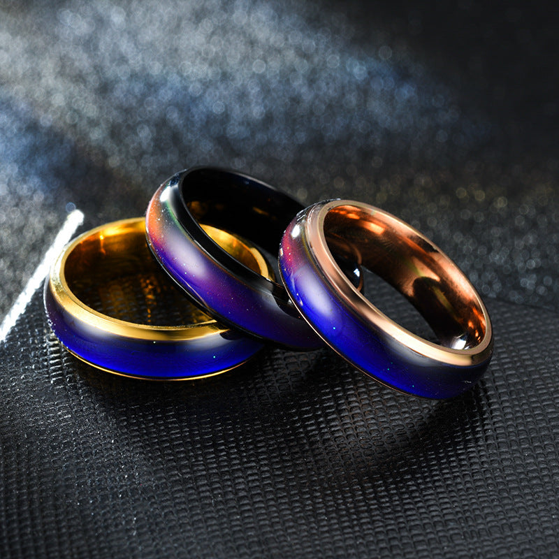 Stainless Steel Mood Ring