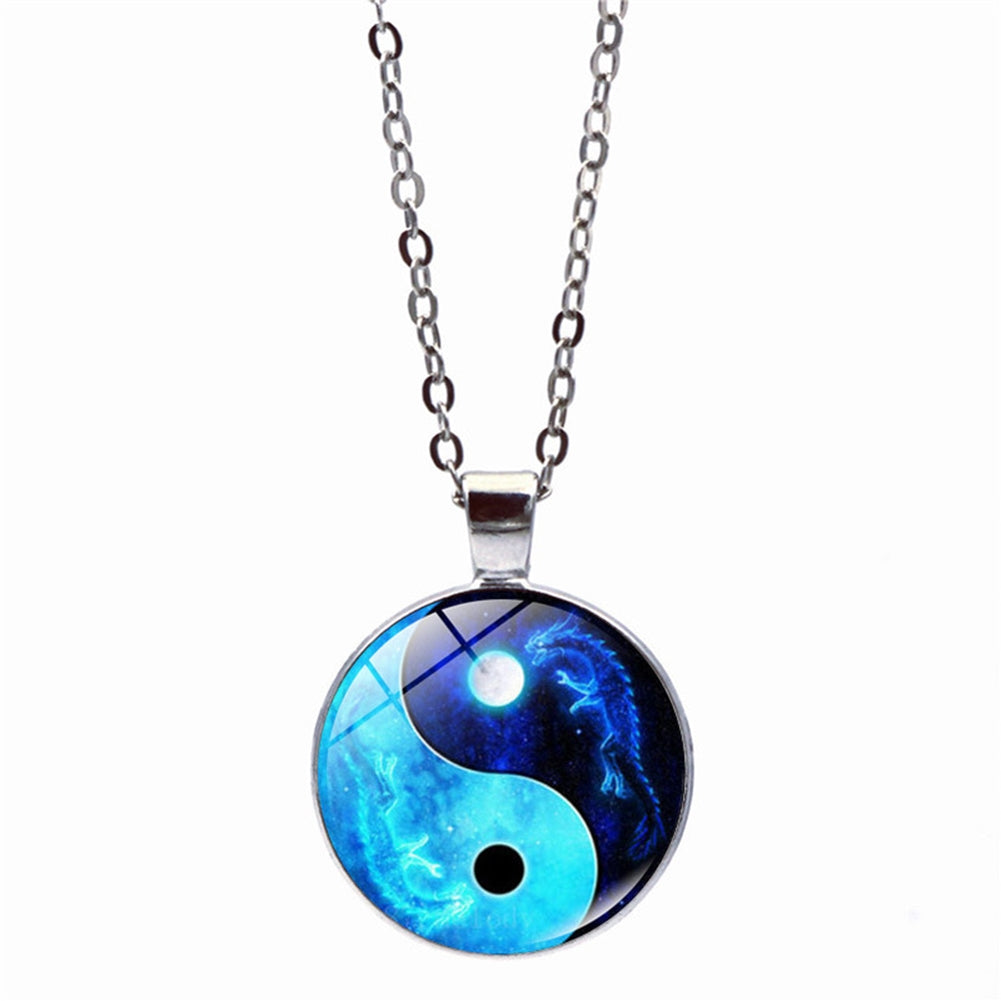 Ying Yang Gem Necklace