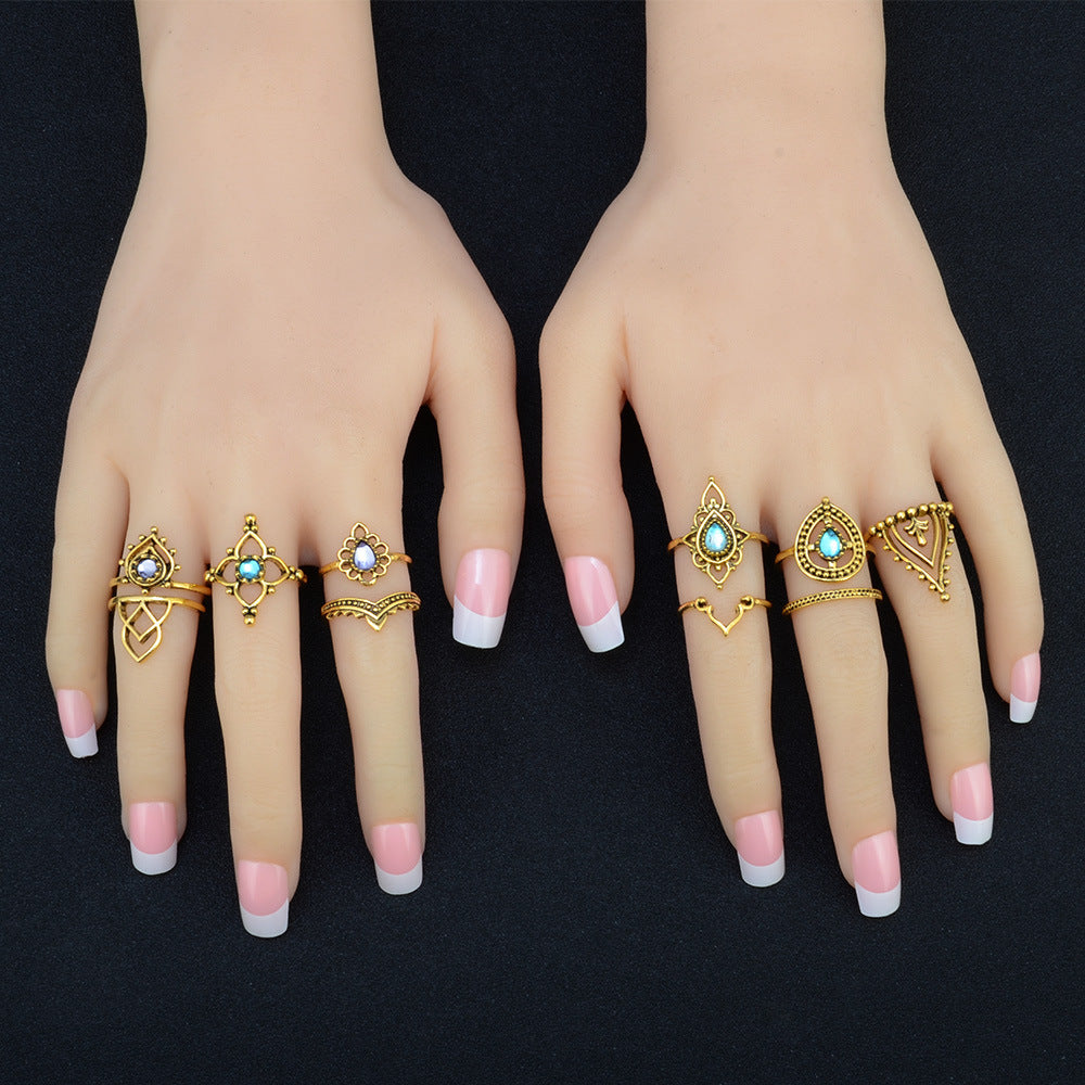 Vintage Knuckle Rings Set