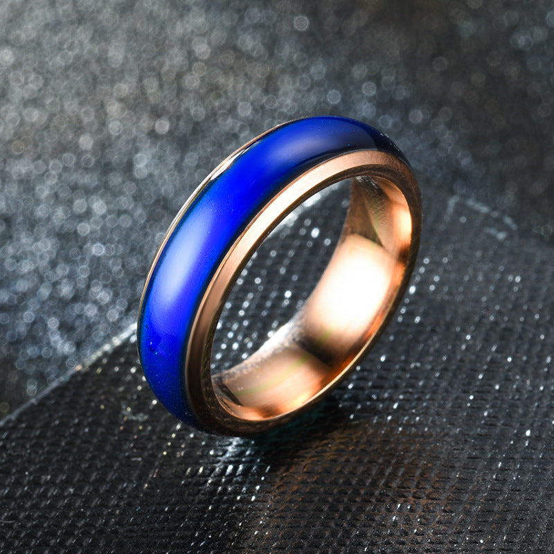 Stainless Steel Mood Ring