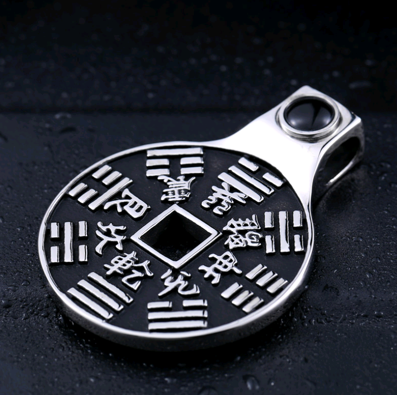 Titanium Steel Qiankang Gossippendant