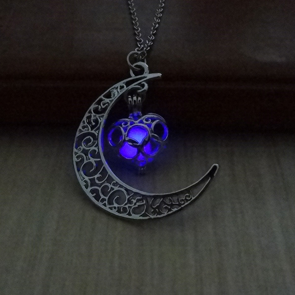 Glowing Moon Necklace