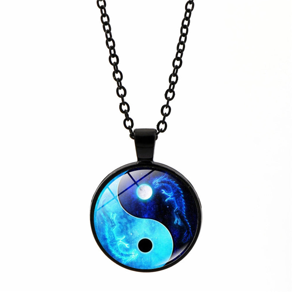 Ying Yang Gem Necklace