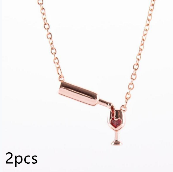 Pour Dat Wine Up! Necklace