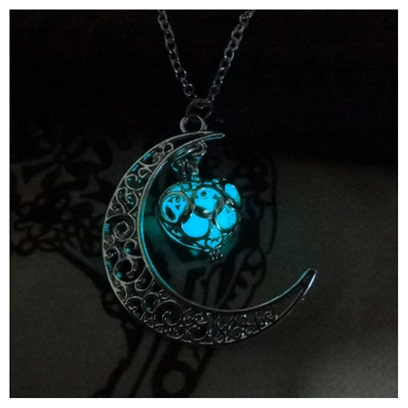 Glowing Moon Necklace