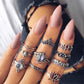 Vintage Knuckle Rings Set