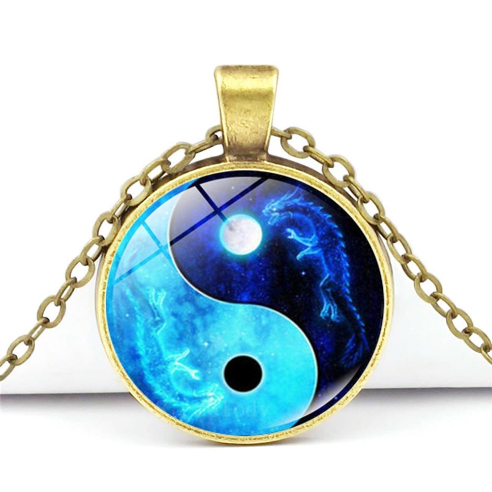 Ying Yang Gem Necklace