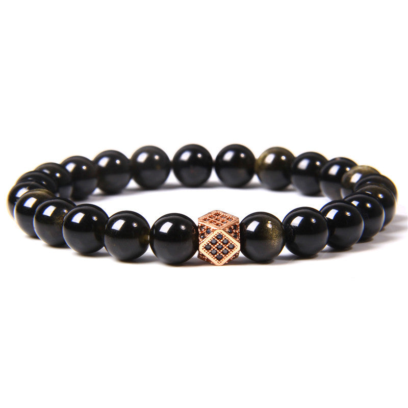 Golden Obsidian Bracelet