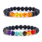 Seven Chakras Aligned Bracelet
