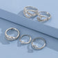 Snake Retro Ring set