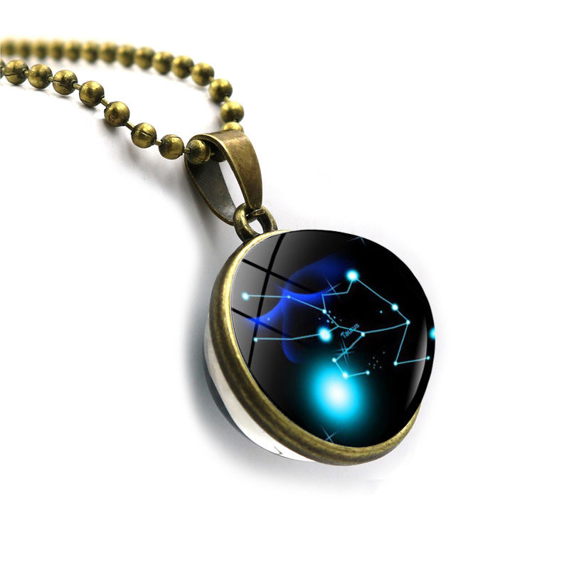 Twelve Constellation Necklace
